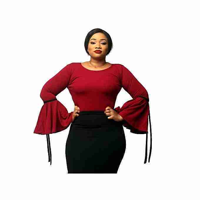 Virtue Clothier Amina Flute Sleeve Top